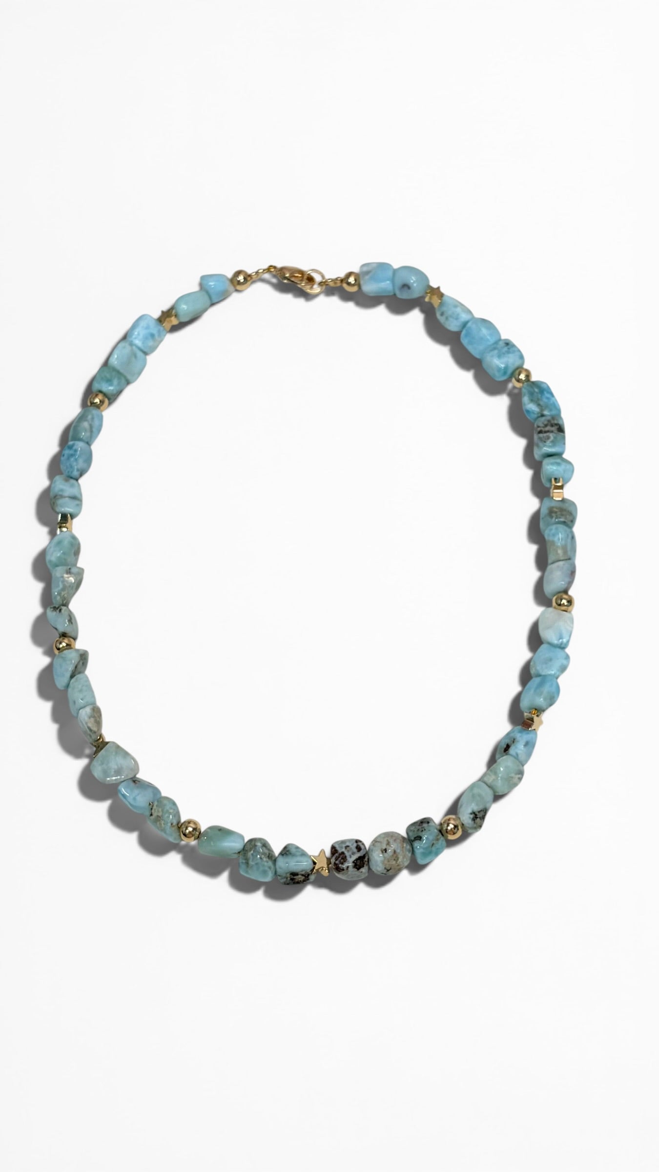 Gargantilla Chunky° Larimar.