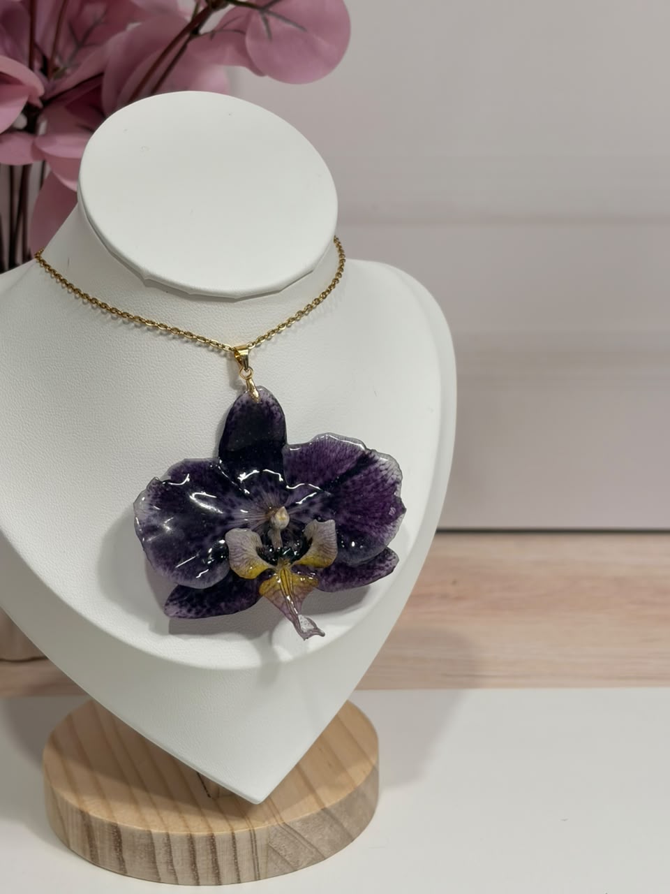 Collar Orquidea B