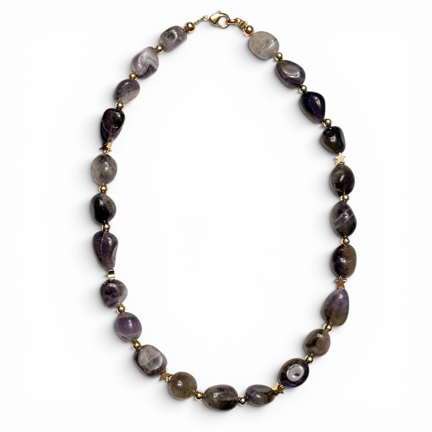 Gargantilla Chunky • Amatista Boleada