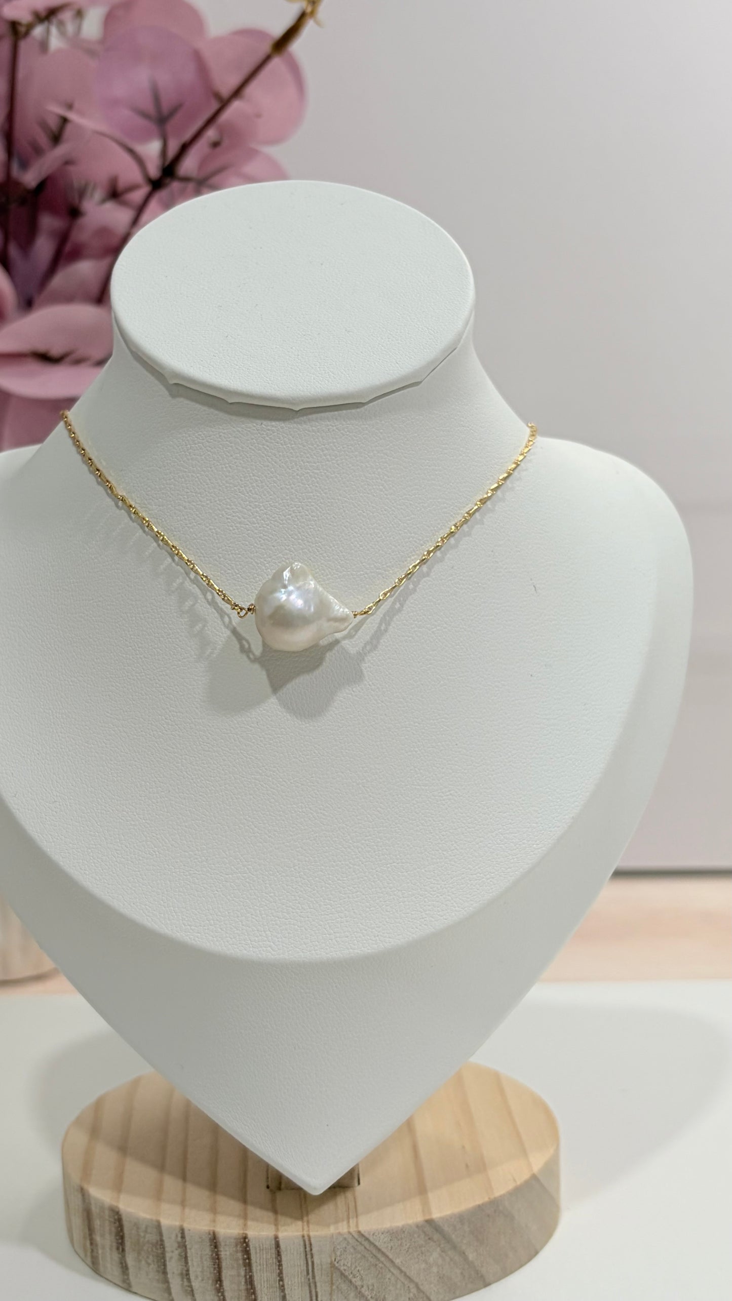 SHINE• Collar Perla Barroca