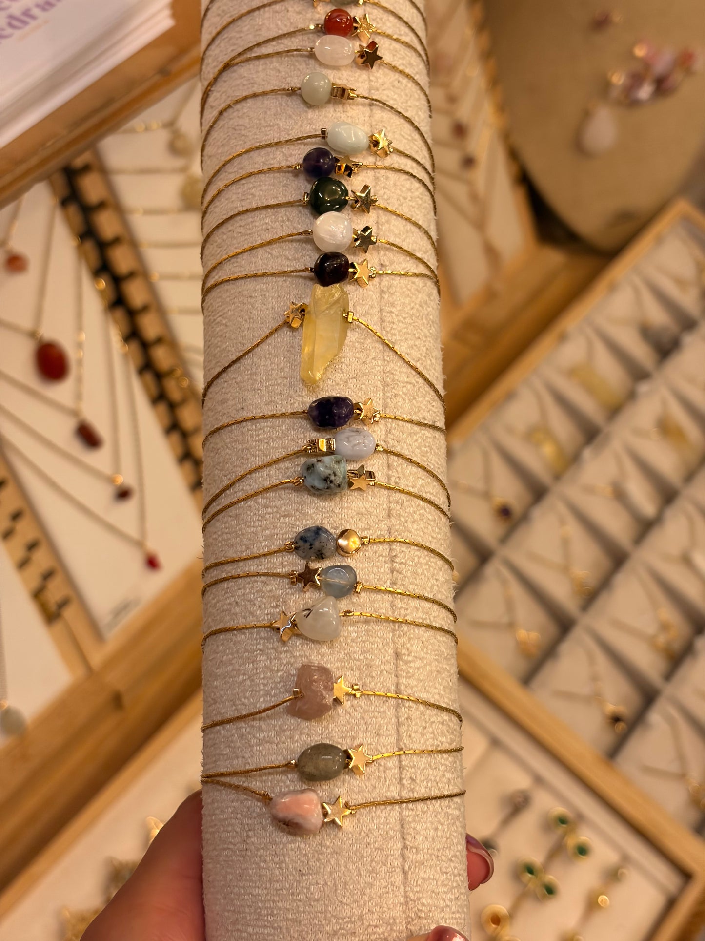 Stock de Bien de Ojo• Pulseras Brillos de Universo
