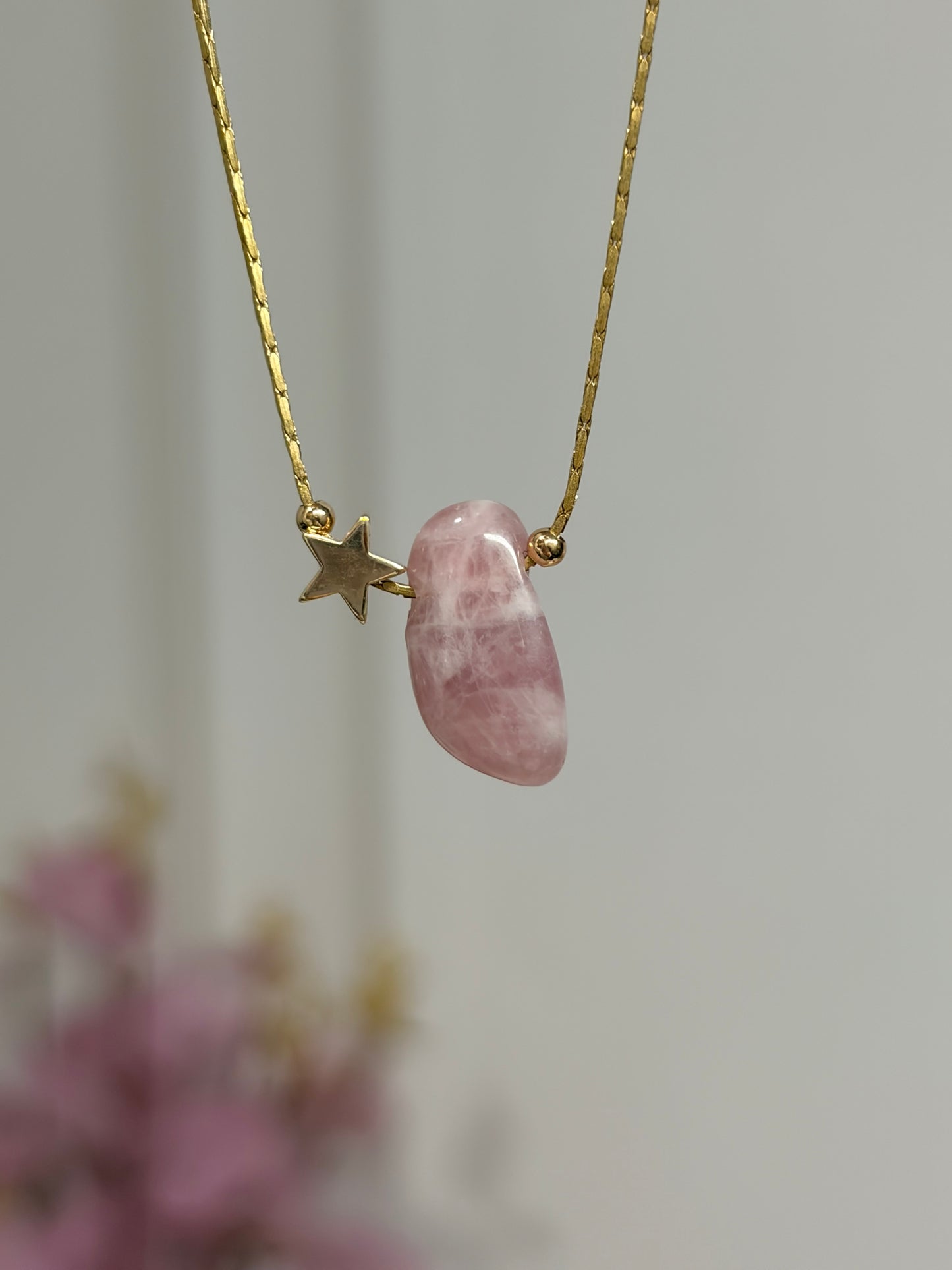 Cuarzo Rosa del Himalaya • Brillos de Universo