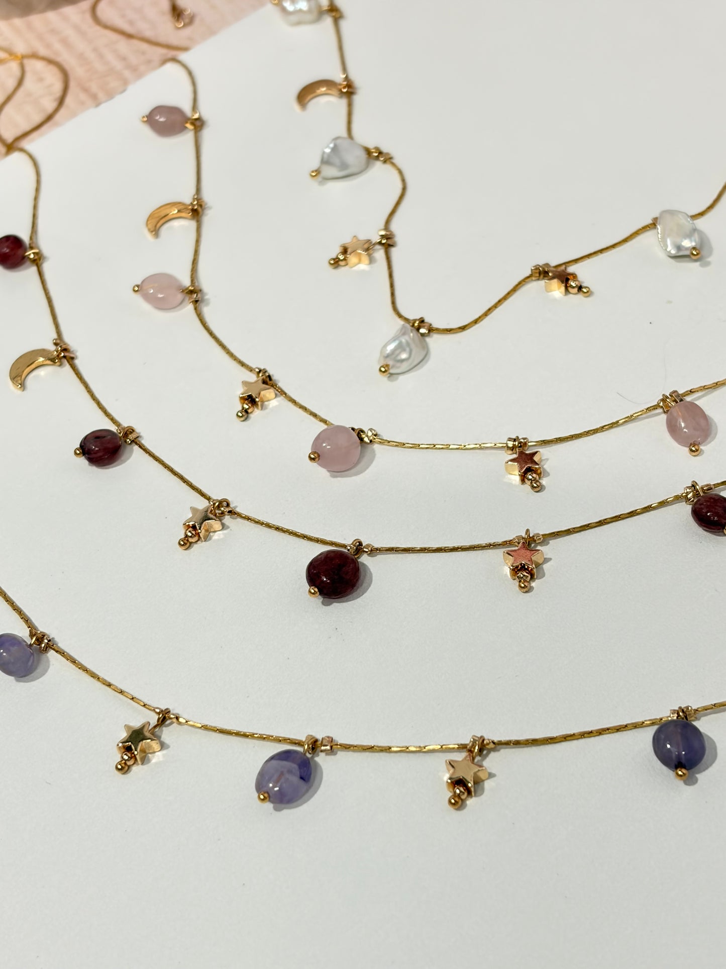 Collar Constelación de Cuarzo