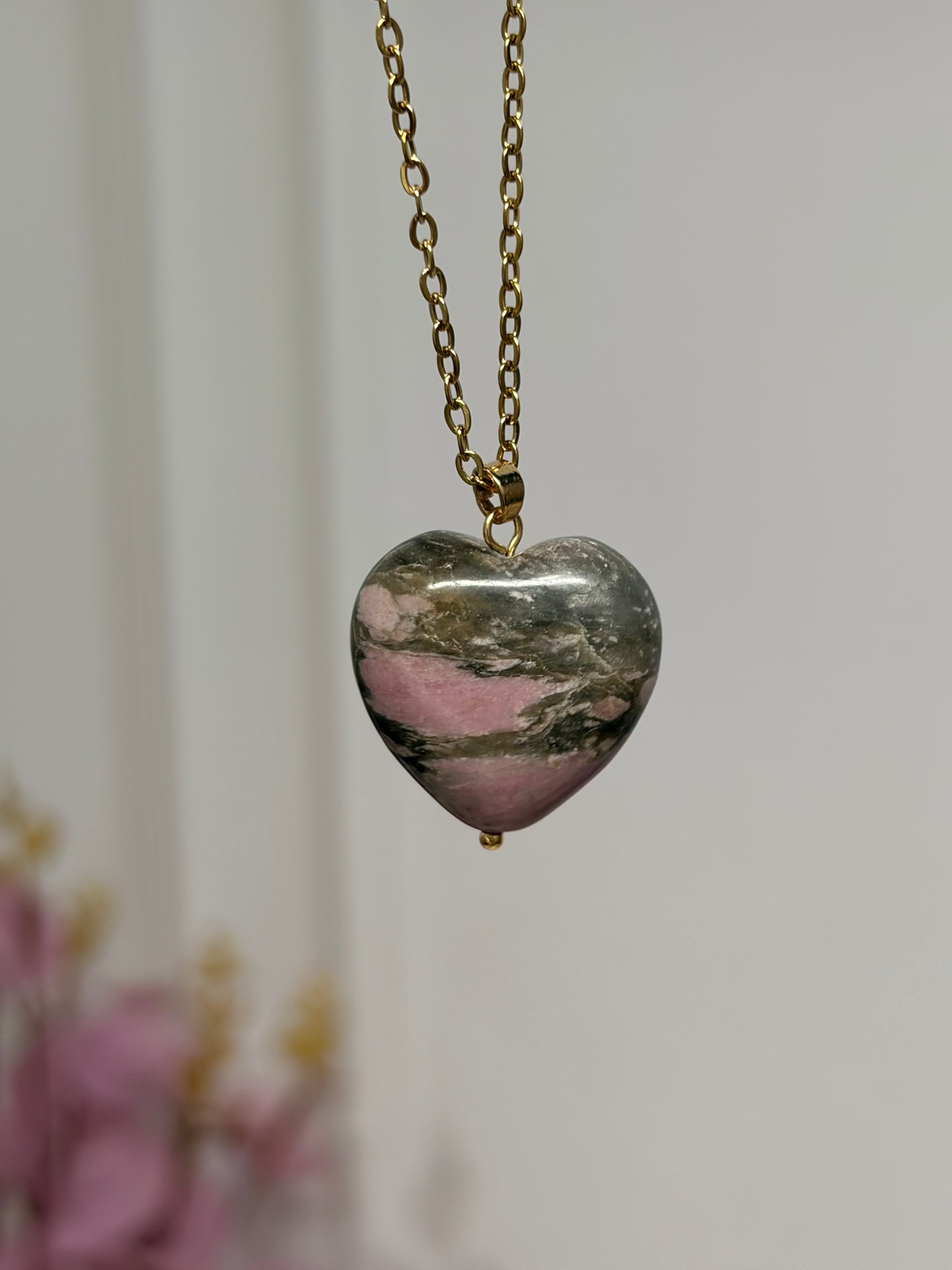 Collar Corazón de Cuarzo