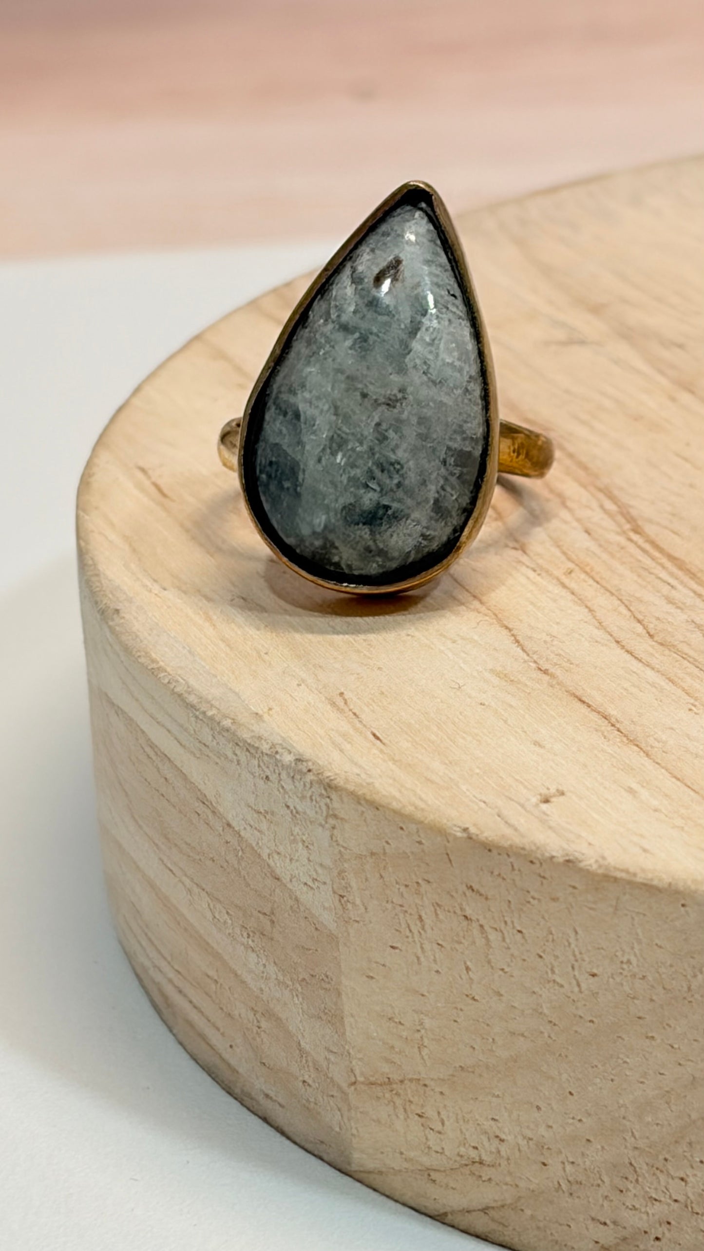 Anillo Aguamarina