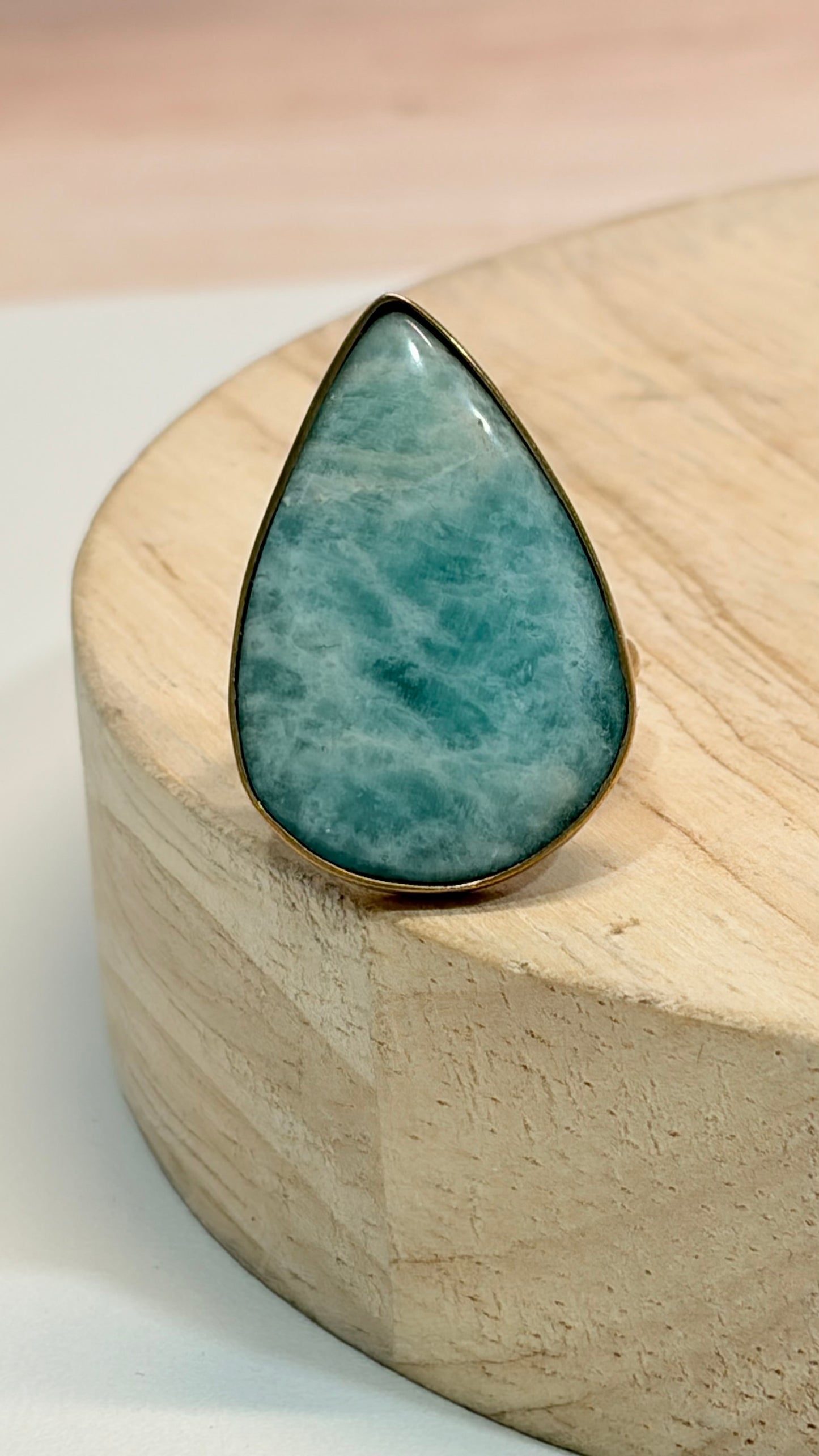 Anillo de Amazonita