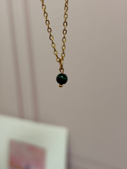 Collar Destello de Malaquita