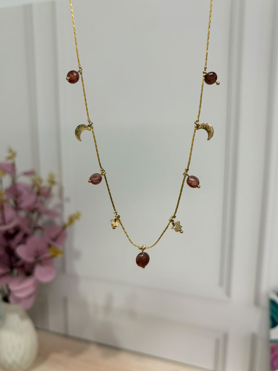Collar Constelación de  Cuarzo