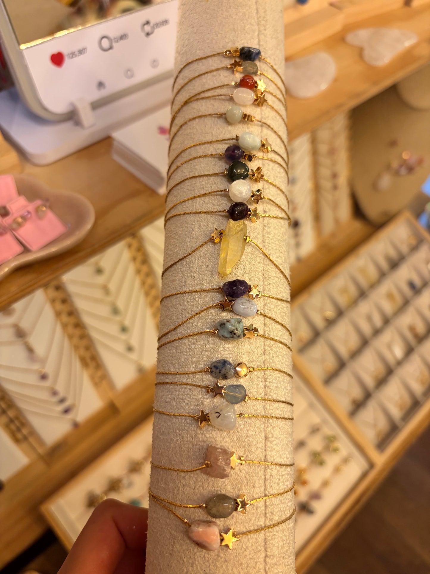 Stock de Bien de Ojo• Pulseras Brillos de Universo