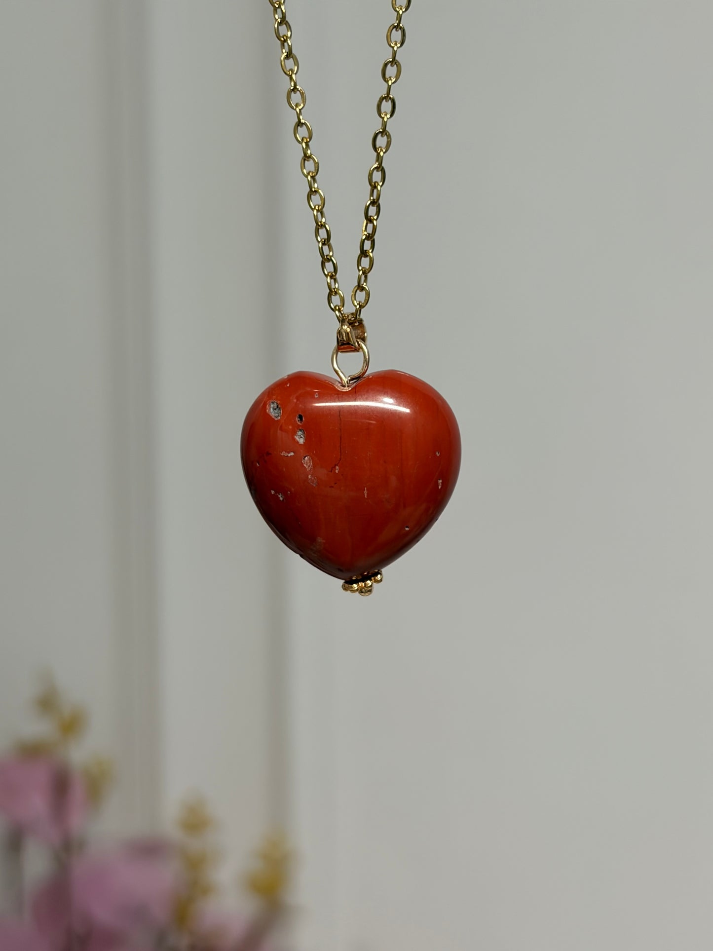 Collar Corazón de Cuarzo