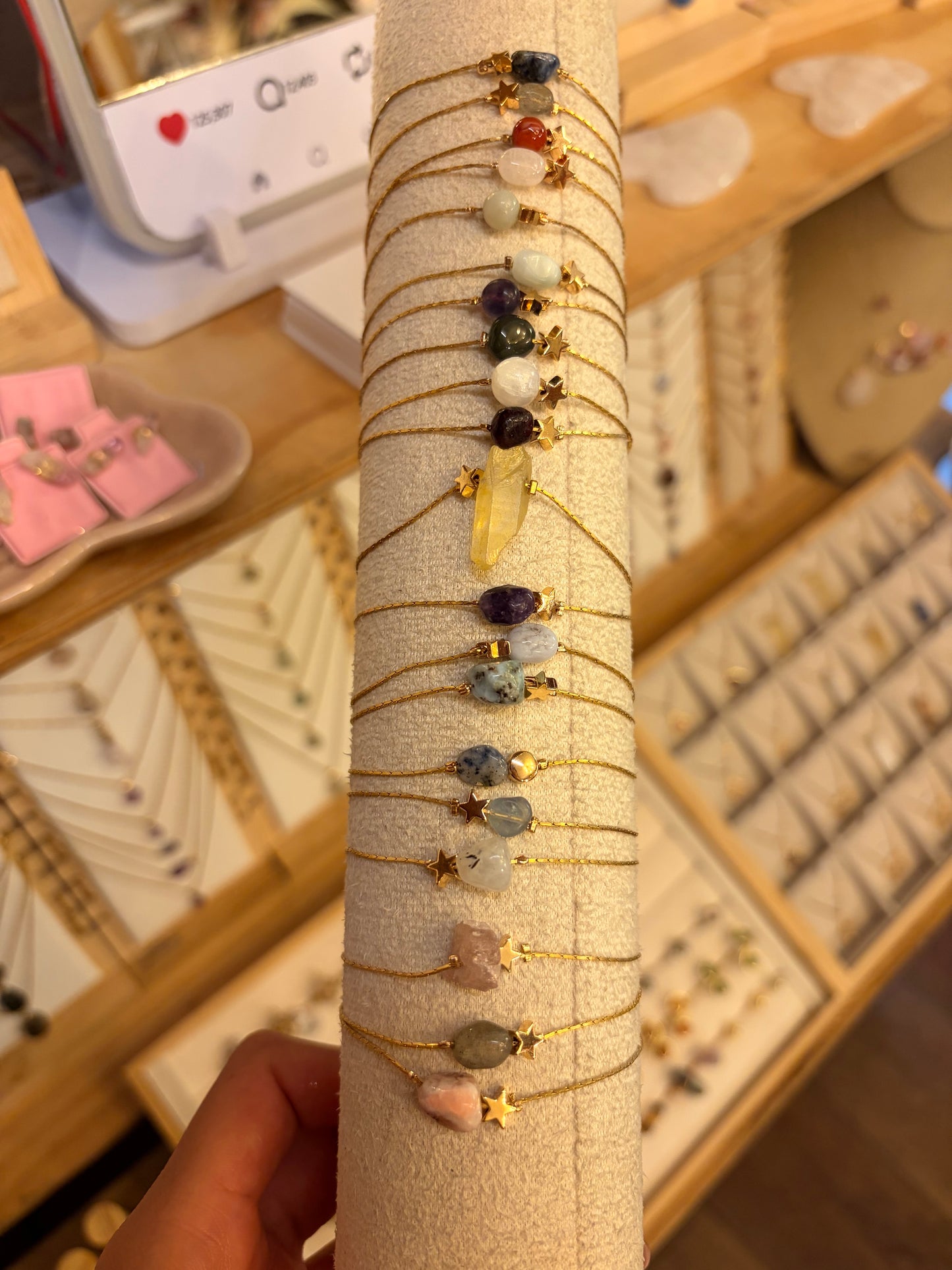 Stock de Bien de Ojo• Pulseras Brillos de Universo