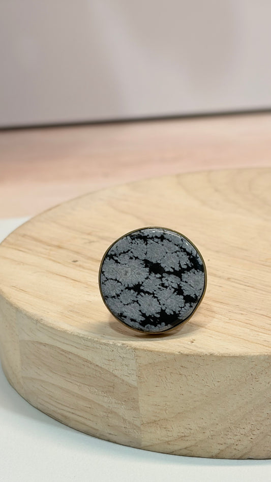 Anillo Obsidiana Nevada.