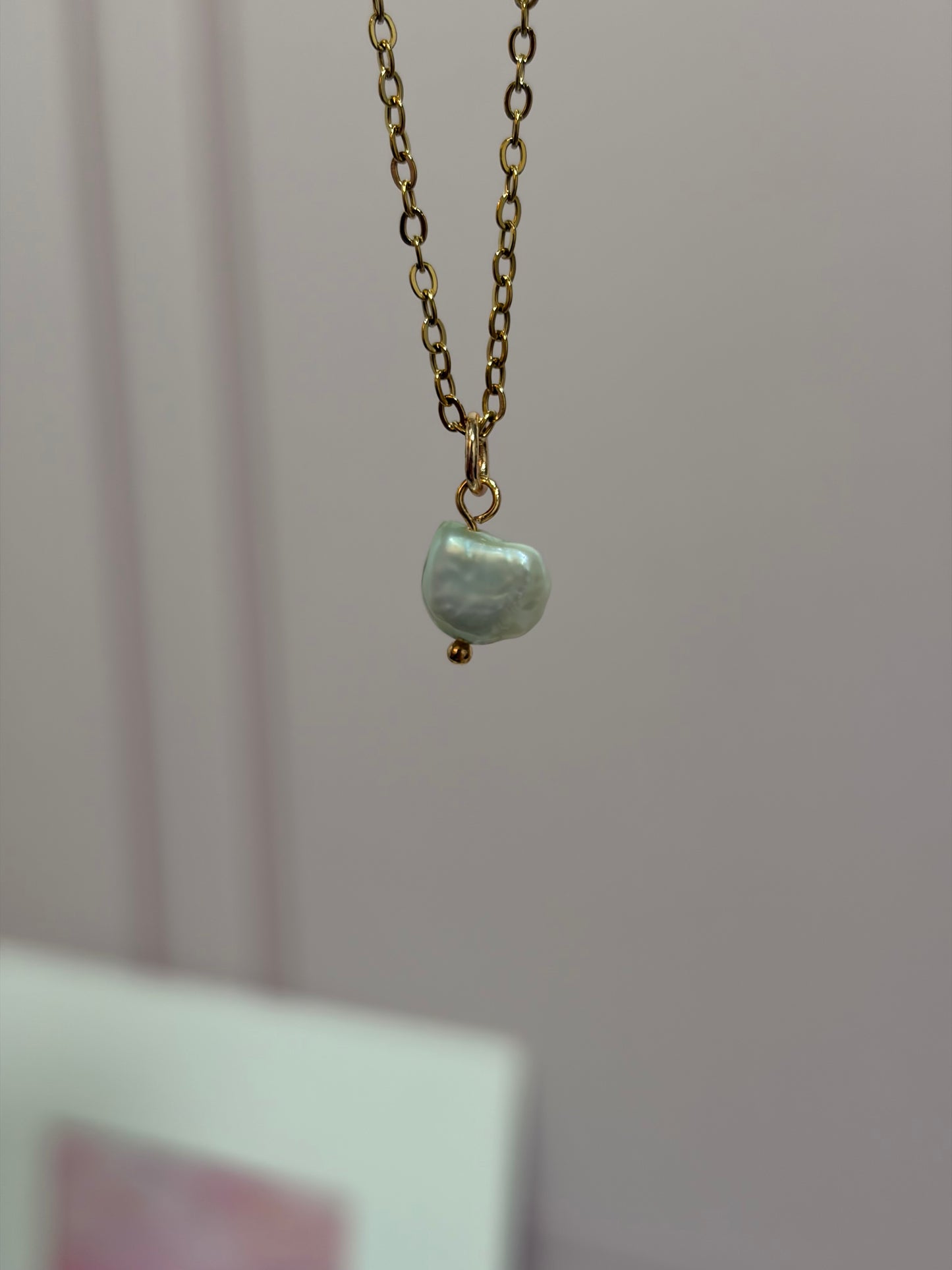 Collar Destello Perla