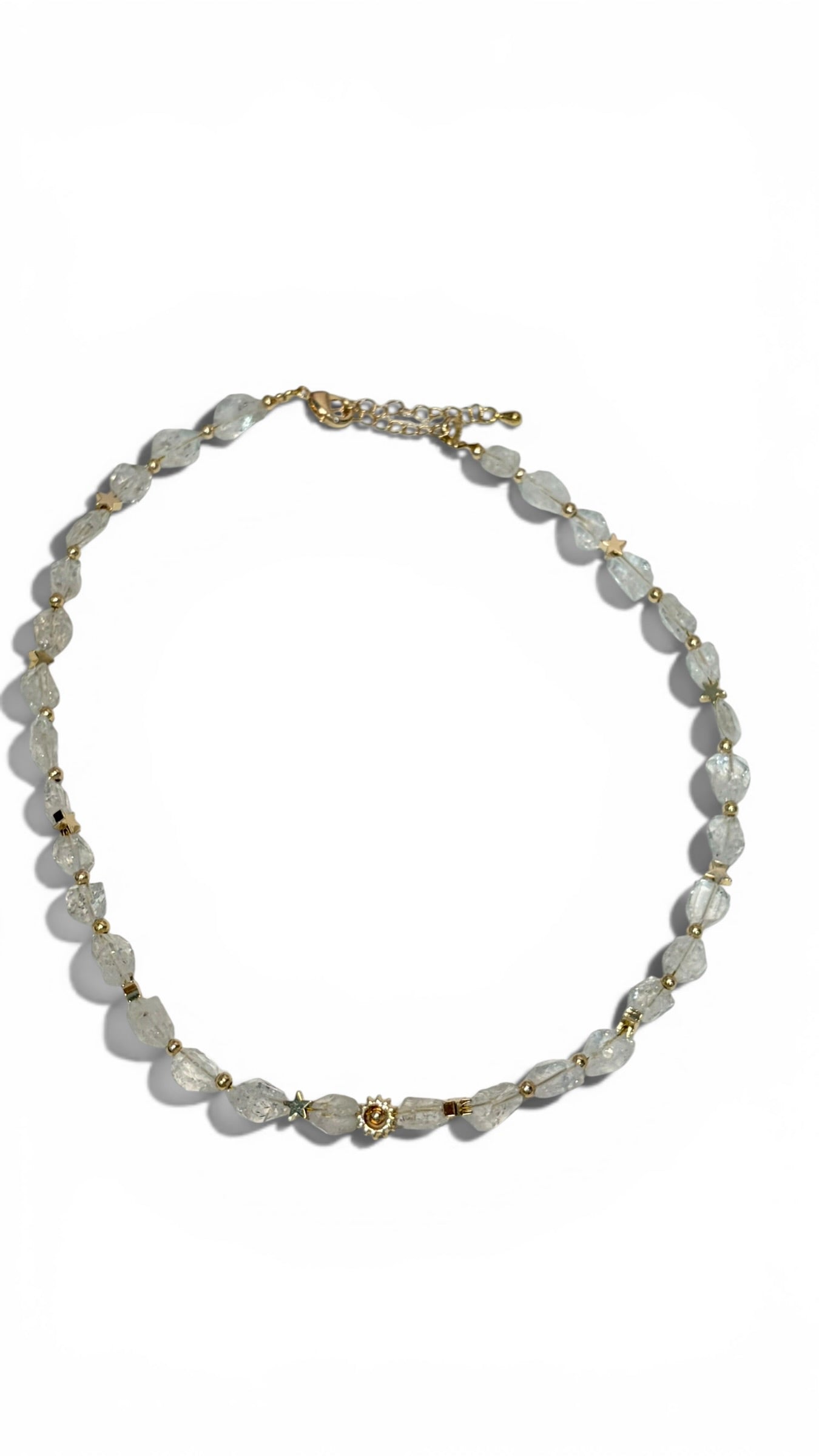 Gargantilla Chunky° Diamante Herkimer.
