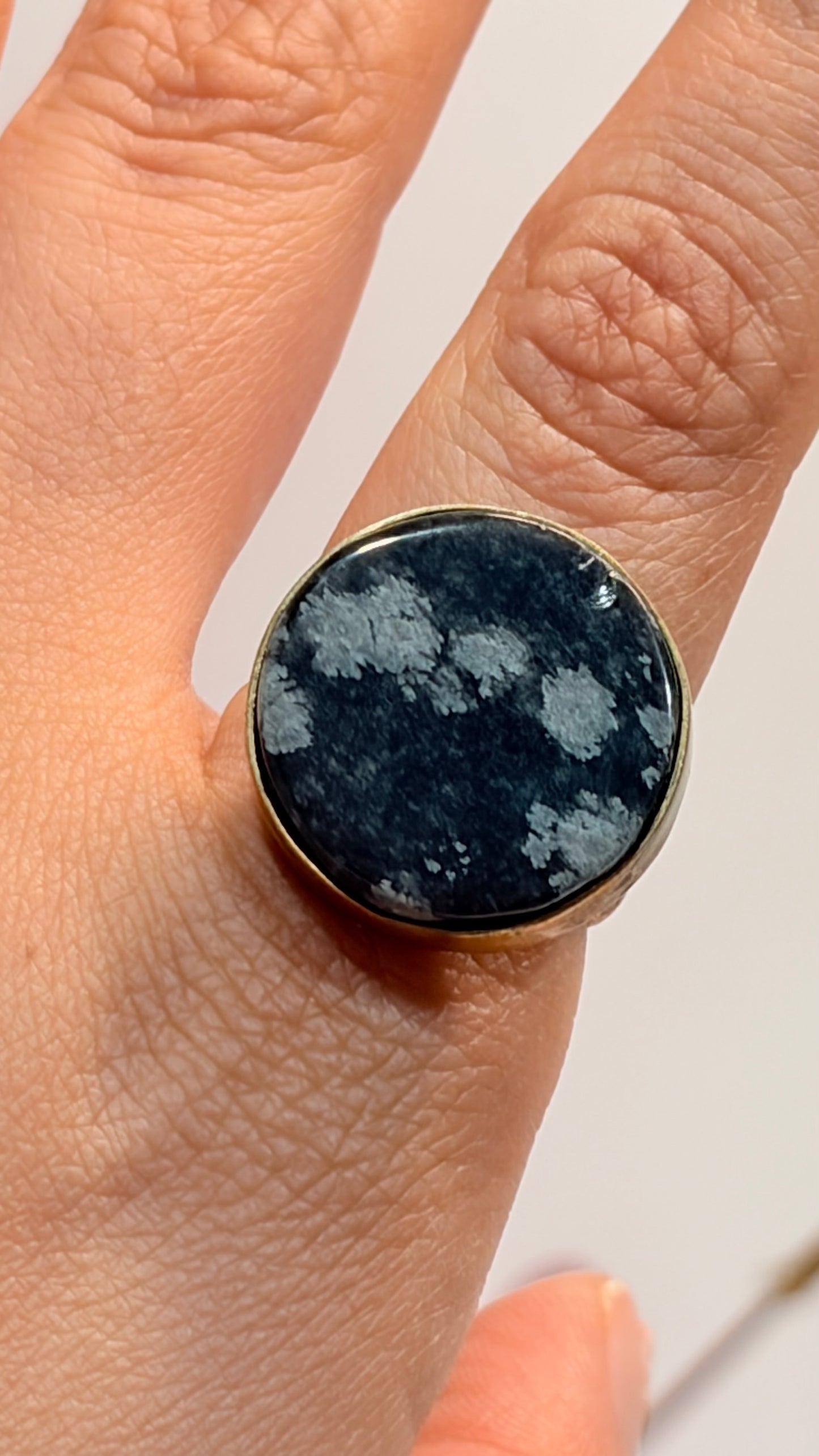 Anillo Obsidiana Nevada 2