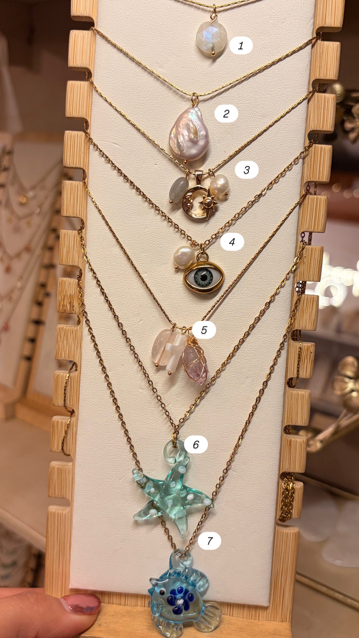 Stock de Bien de Ojo •Collares Varios