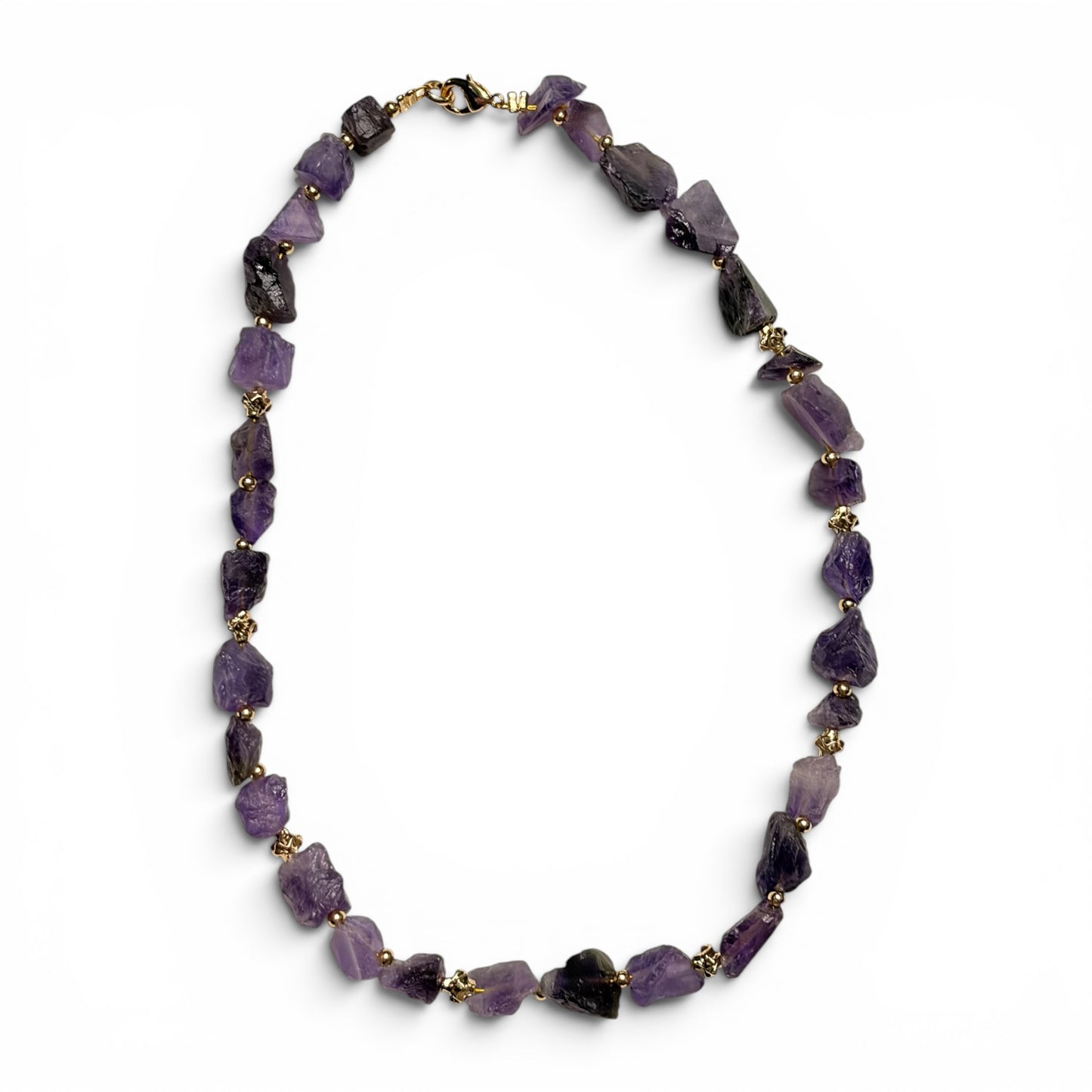 Gargantilla Chunky • Amatista en Bruto