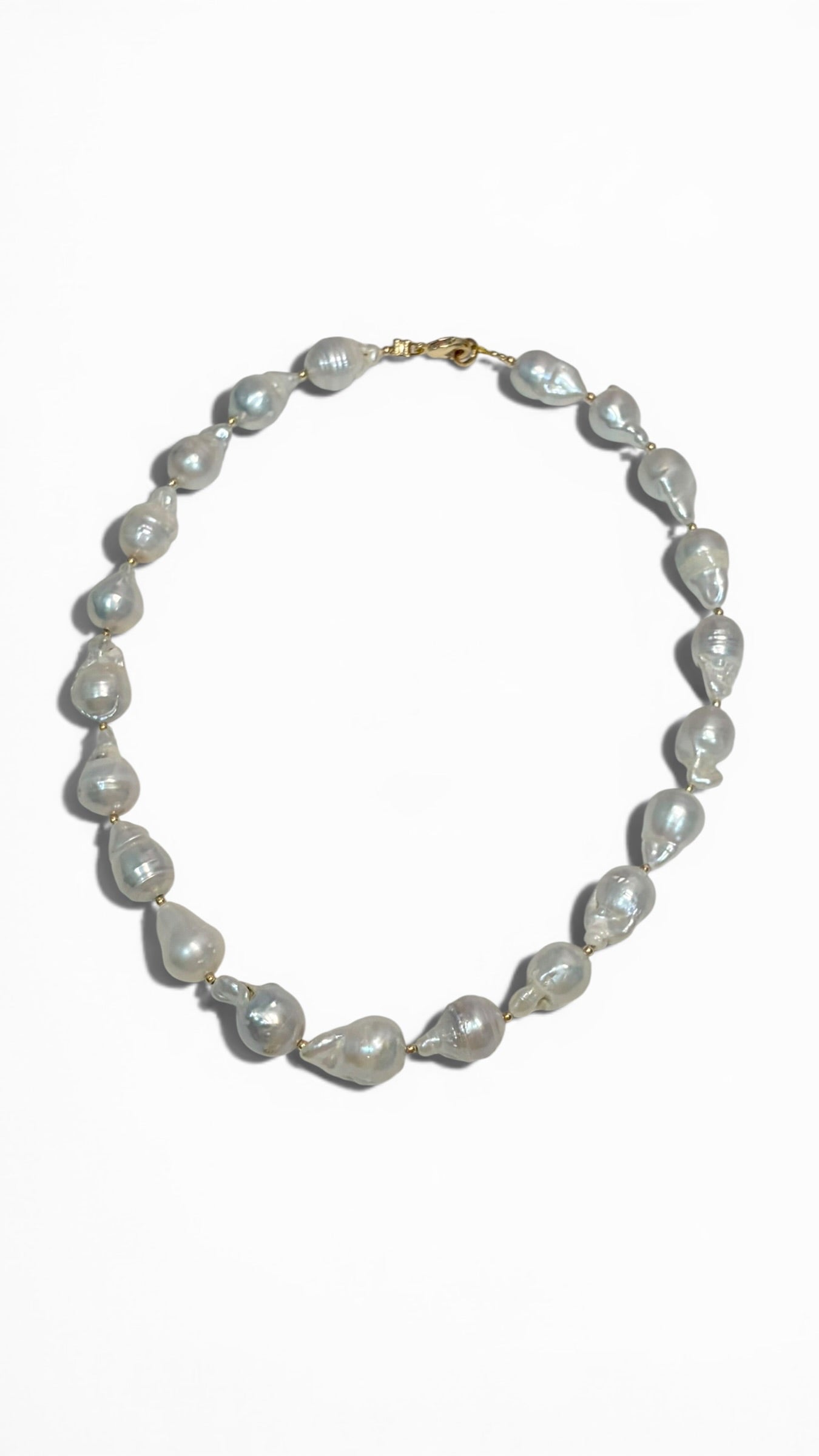 Gargantilla Chunky° Perla Barroca.