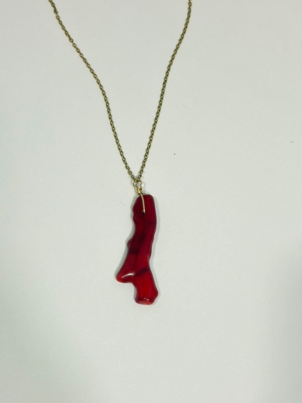 Collar Coral Rojo