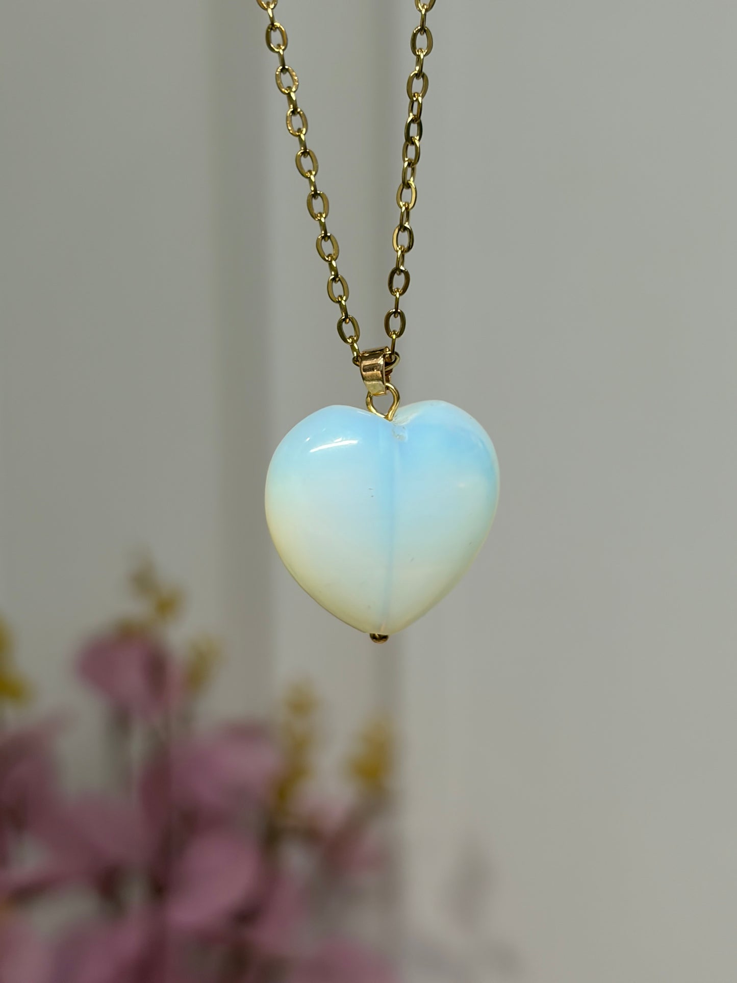 Collar Corazón de Cuarzo