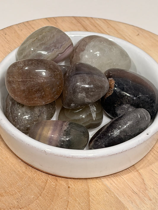Fluorita Arcoíris • Minerales en Bruto
