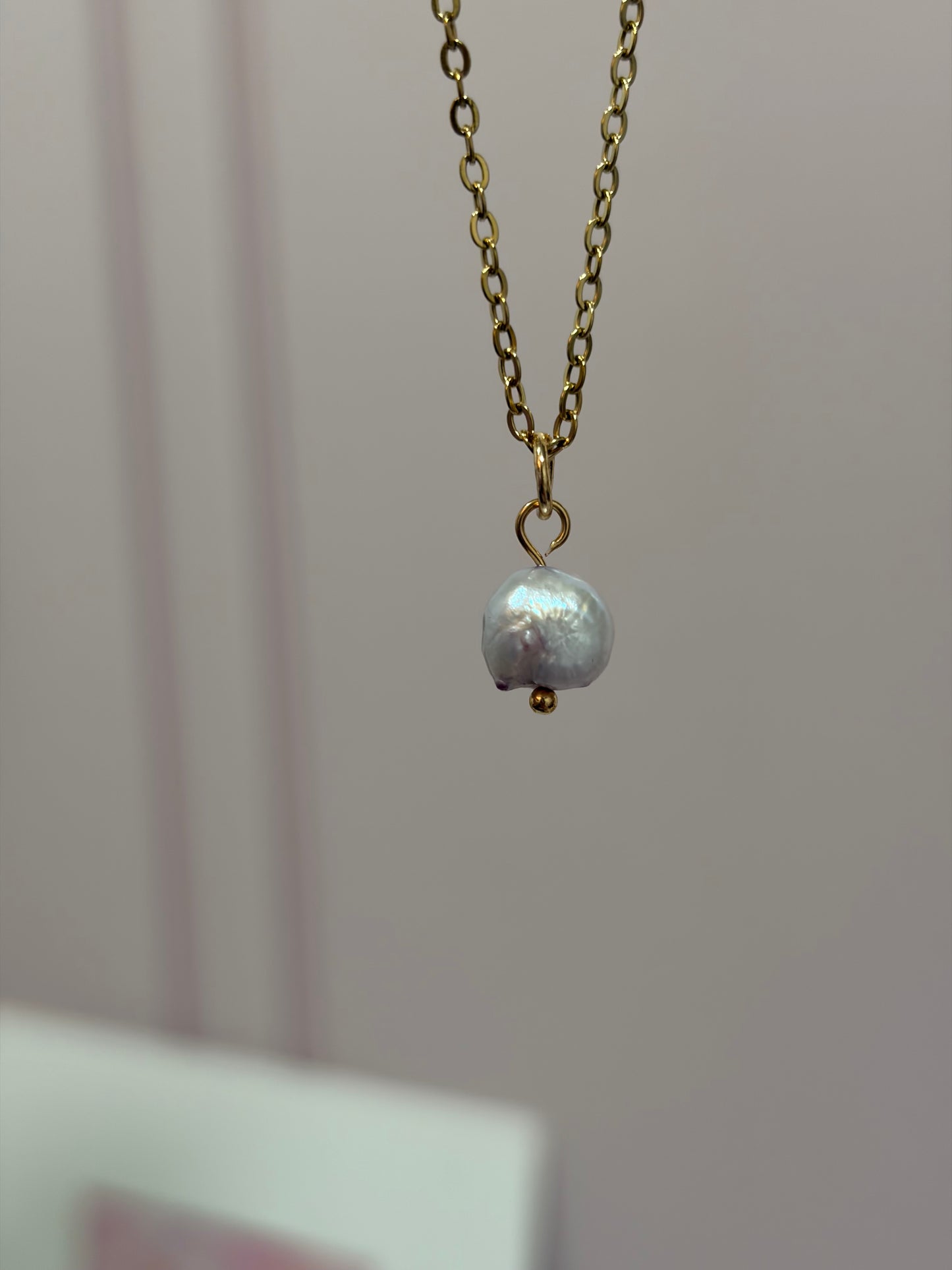 Collar Destello Perla