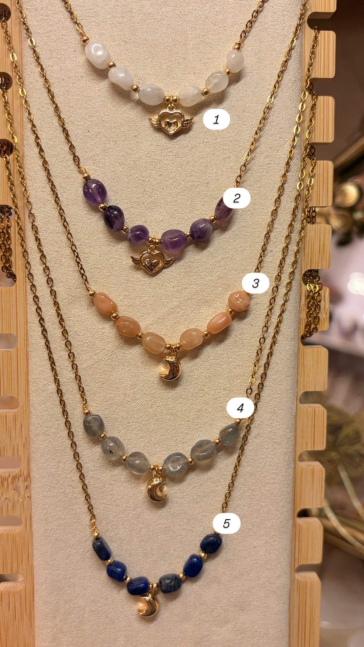 Stock de Bien de Ojo•Collares Varios