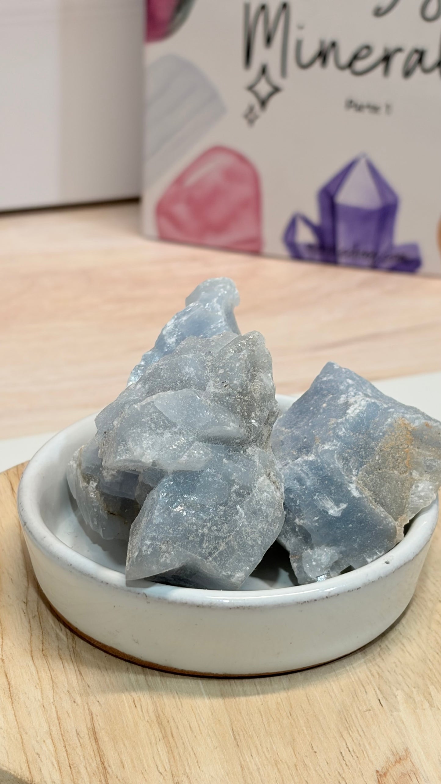 Calcita Azul  • Minerales en Bruto