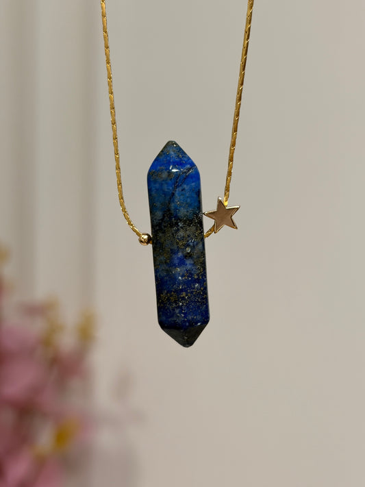 Lapislázuli Doble Punta • Brillos de Universo