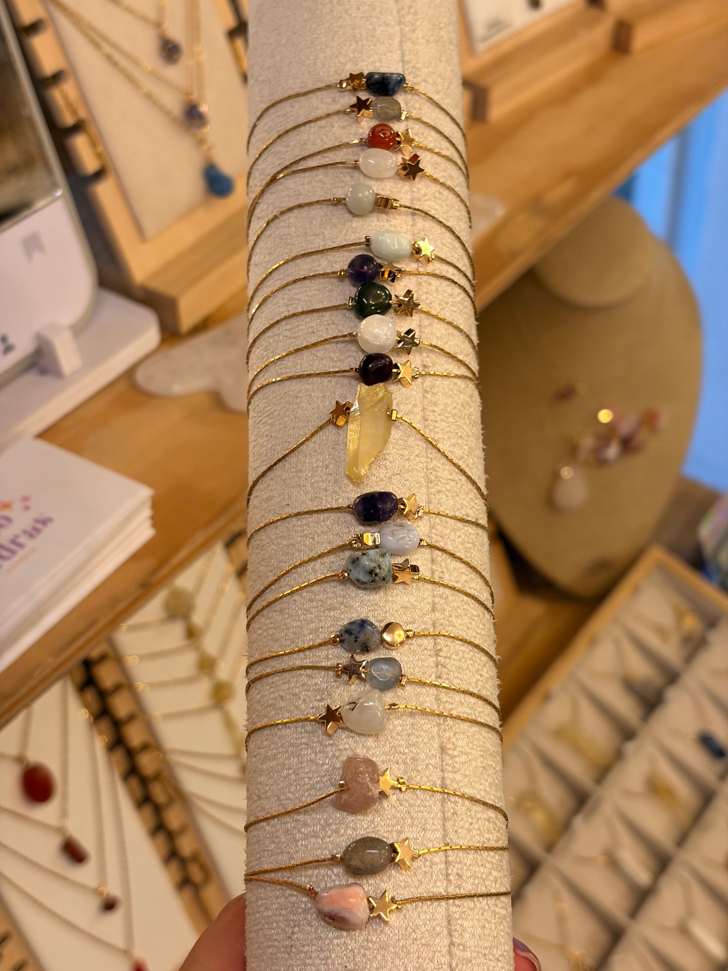 Stock de Bien de Ojo• Pulseras Brillos de Universo