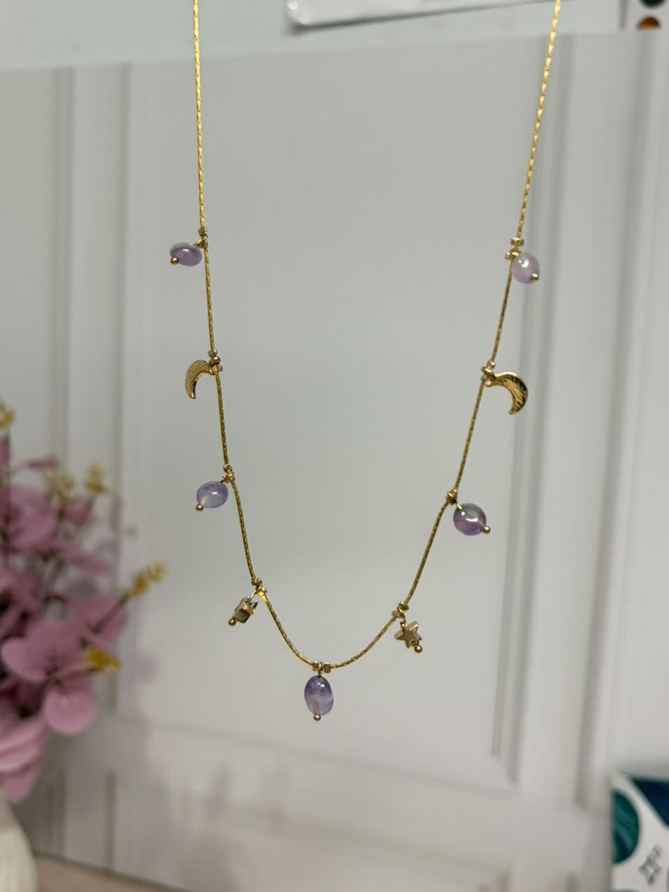 Collar Constelación de  Cuarzo