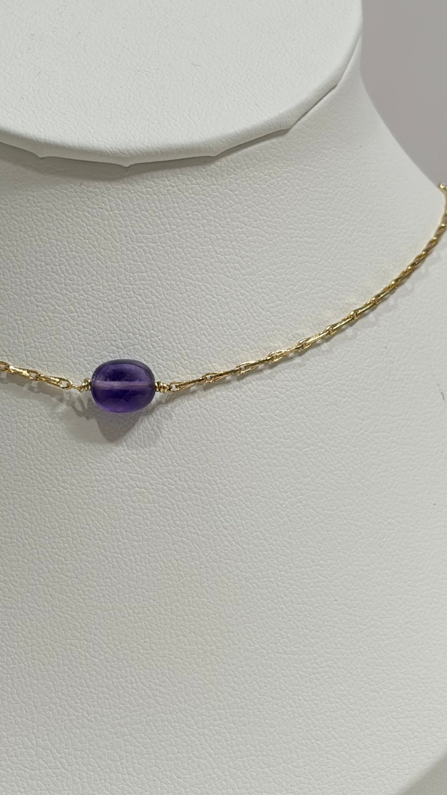 SHINE• Collar Amatista Facetada
