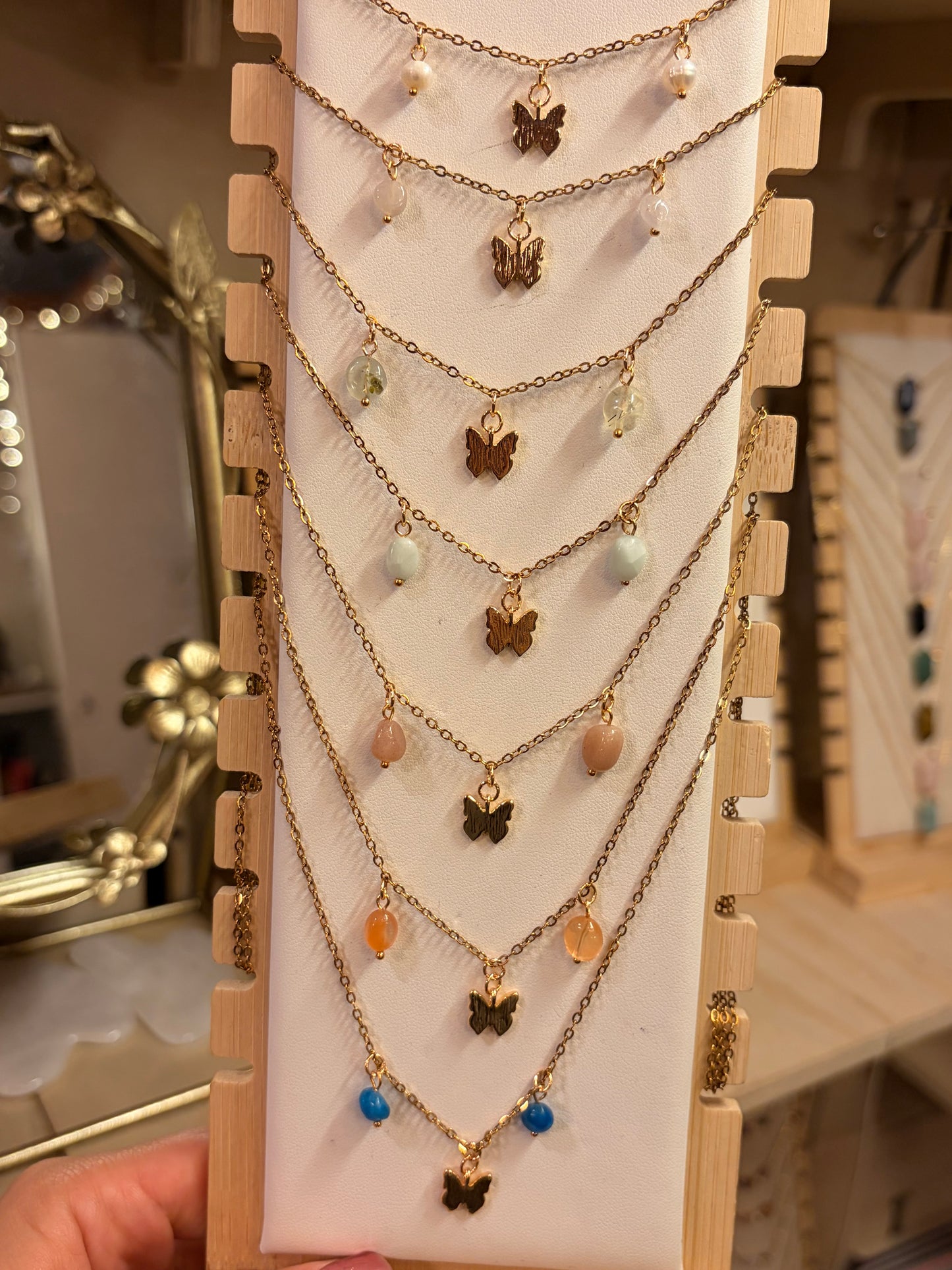 Stock de Bien de Ojo• Collar Mini Mariposa