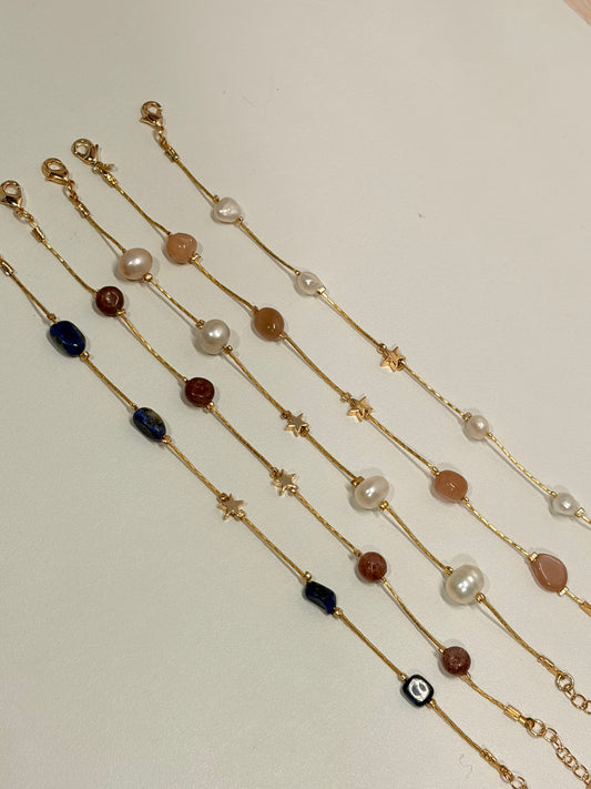 Pulsera Constelación de Cuarzos