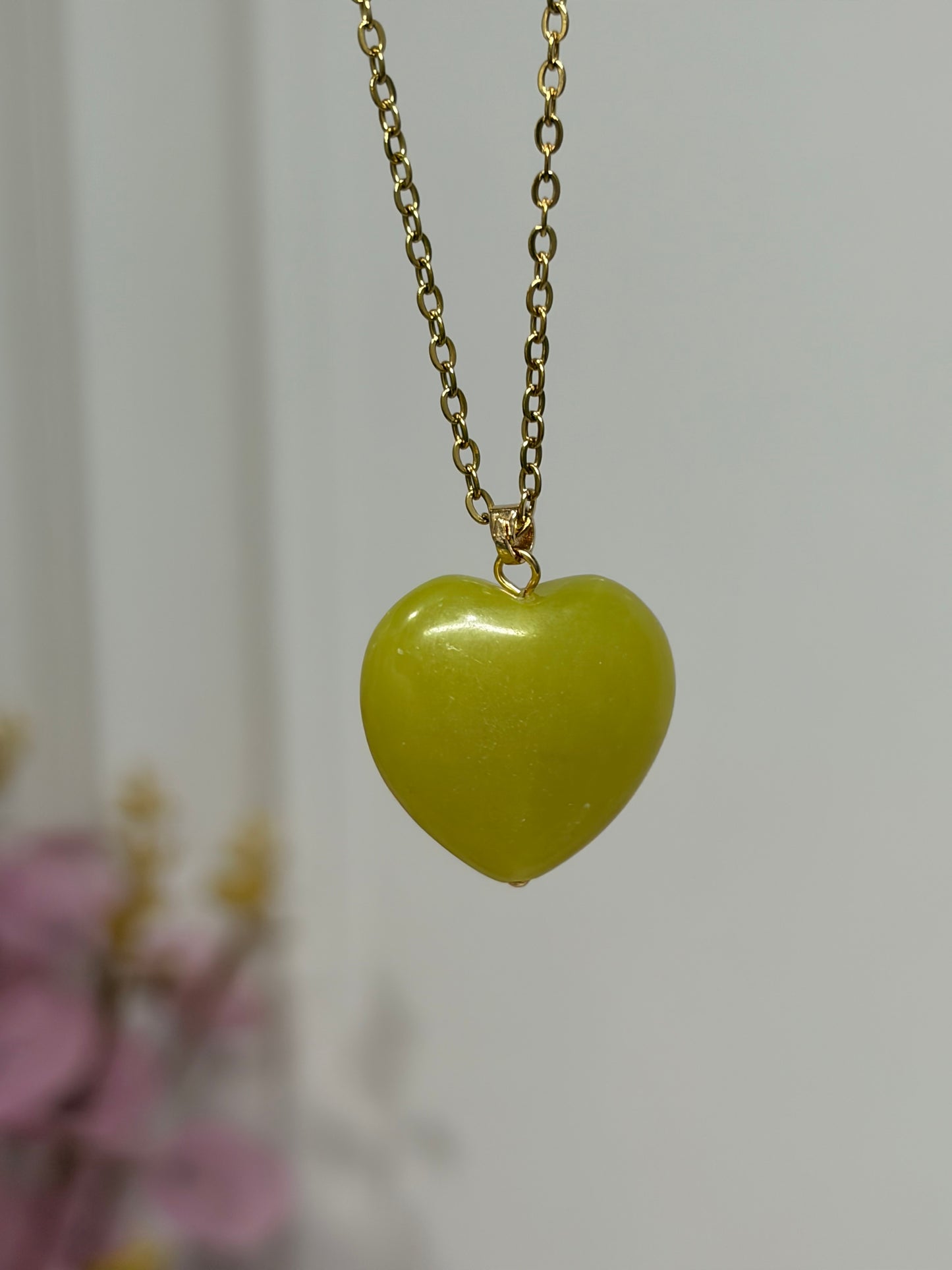 Collar Corazón de Cuarzo