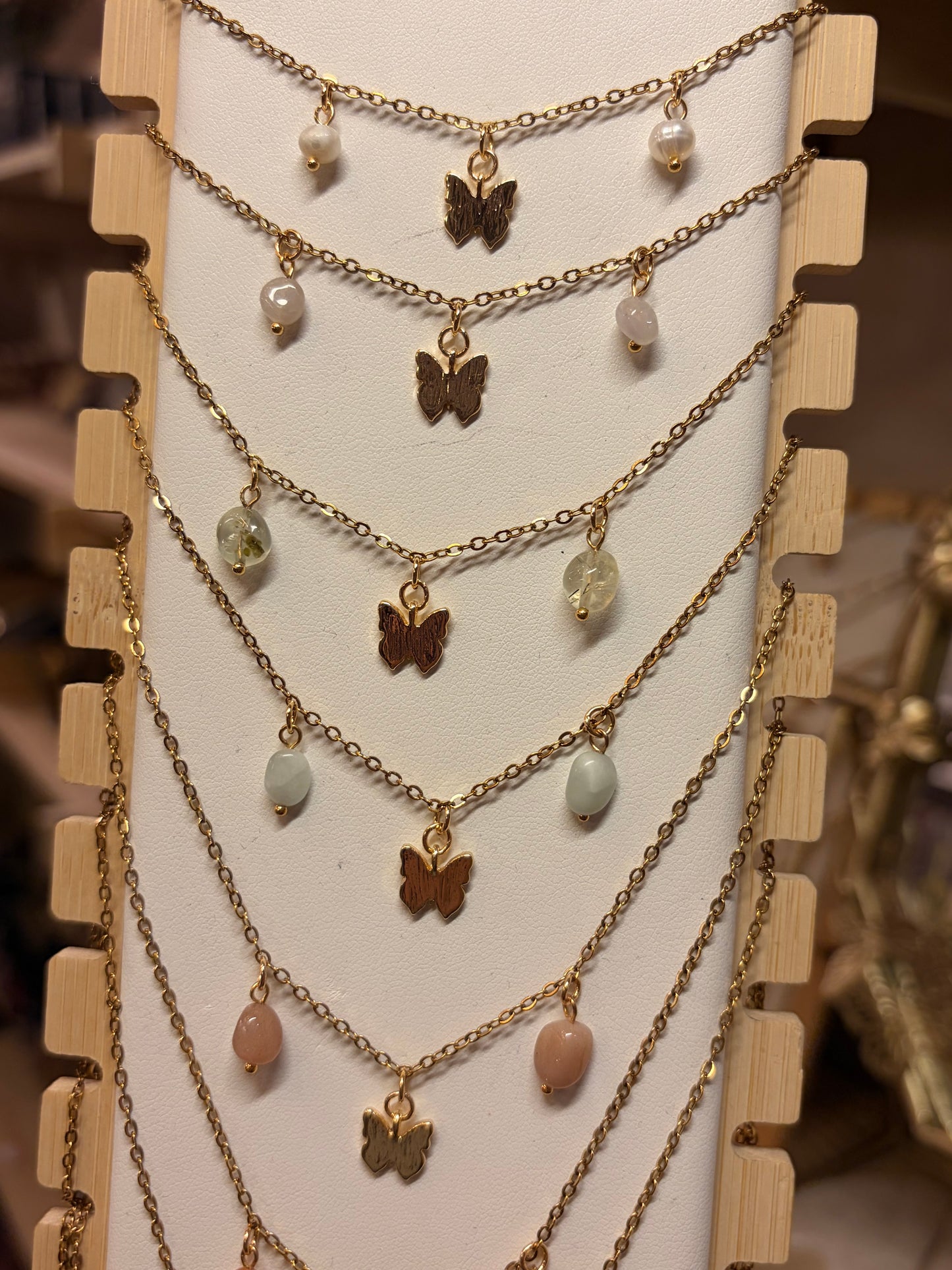 Stock de Bien de Ojo• Collar Mini Mariposa