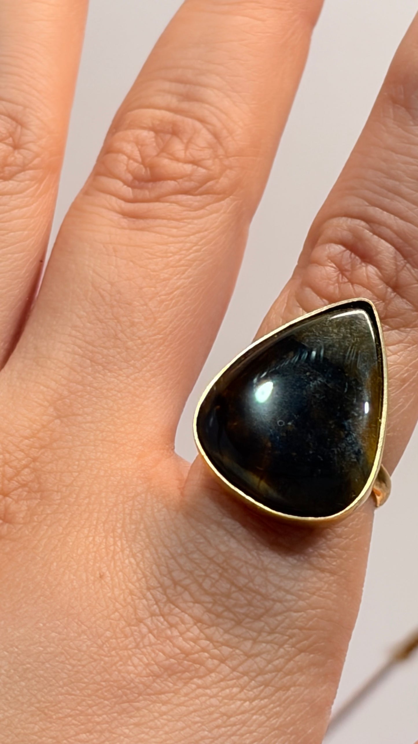 Anillo Ojo de Tigre.