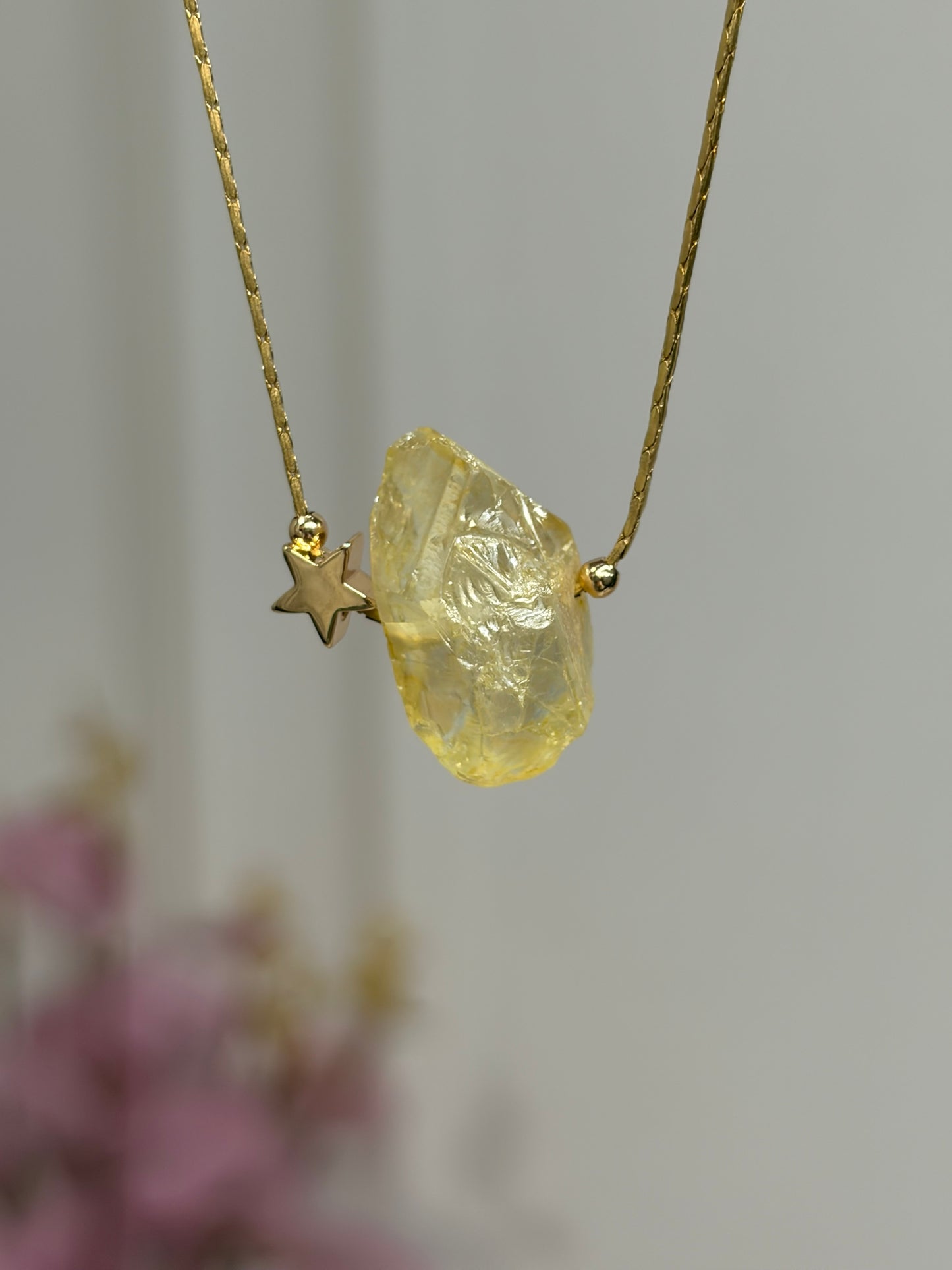 Cuarzo Aura Amarillo • Brillos de Universo