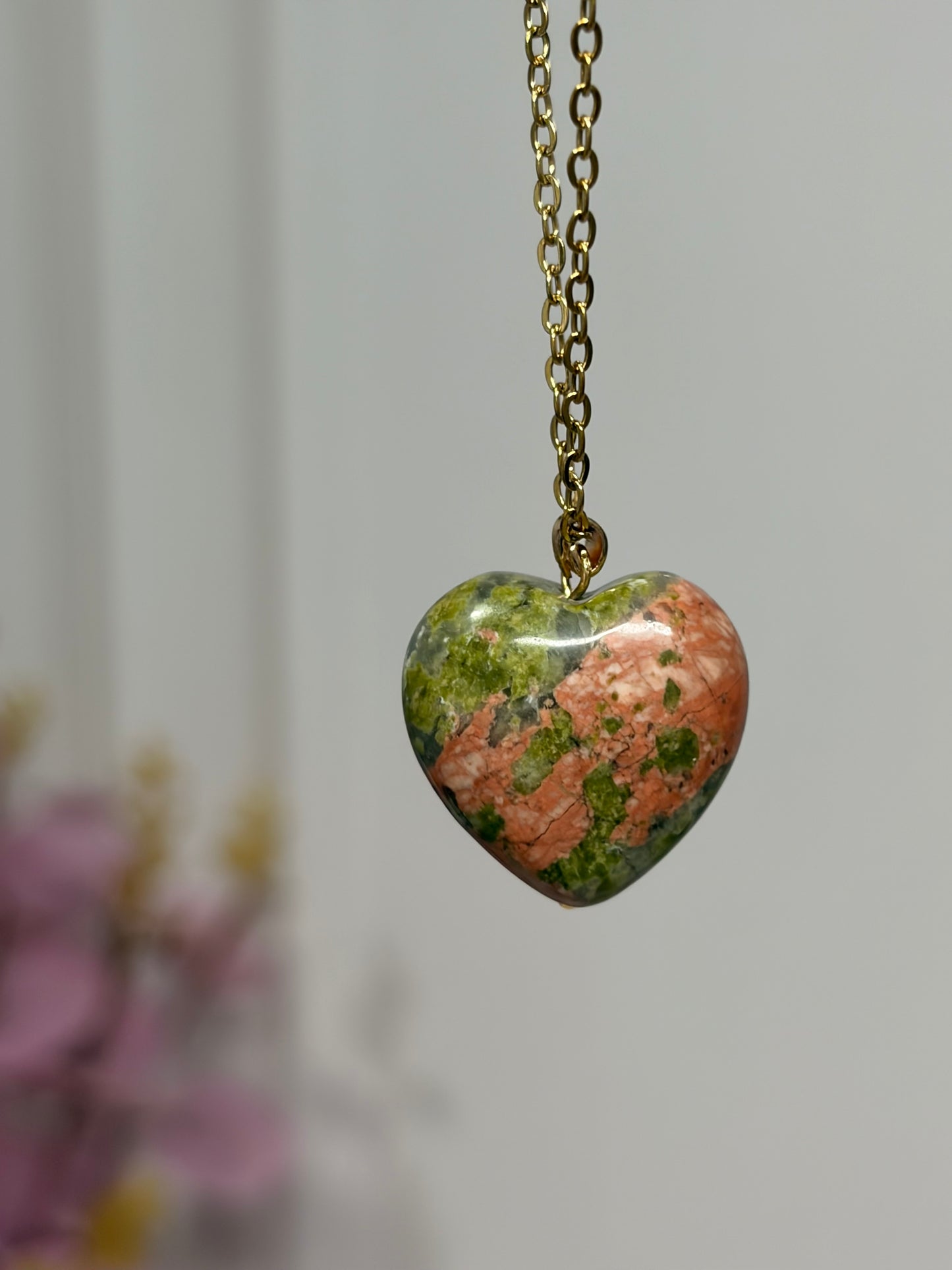 Collar Corazón de Cuarzo